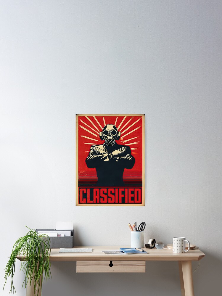 Thumbnail 2 of 3, Poster, CLASSIFIED designed and sold by obstinator.