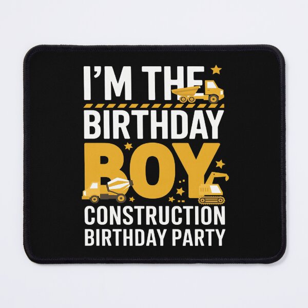 Item preview, I'm The Birthday Boy Construction Theme Bday  designed and sold by FadeOfThrone.