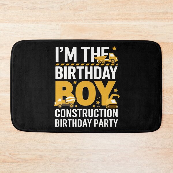 Item preview, I'm The Birthday Boy Construction Theme Bday  designed and sold by FadeOfThrone.
