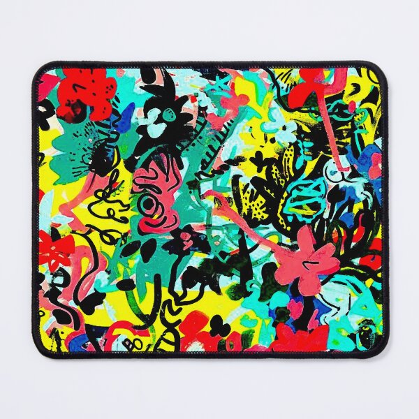 Item preview, Flower Graffiti Abstract designed and sold by ViaARTfactory.