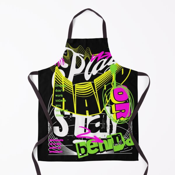Item preview, Relentless Hustle Play Hard Stay Behind Cyber-Typography Design designed and sold by GenZFashion000.