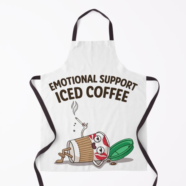 Item preview, Emotional Support Iced Coffee designed and sold by ryanapples2.