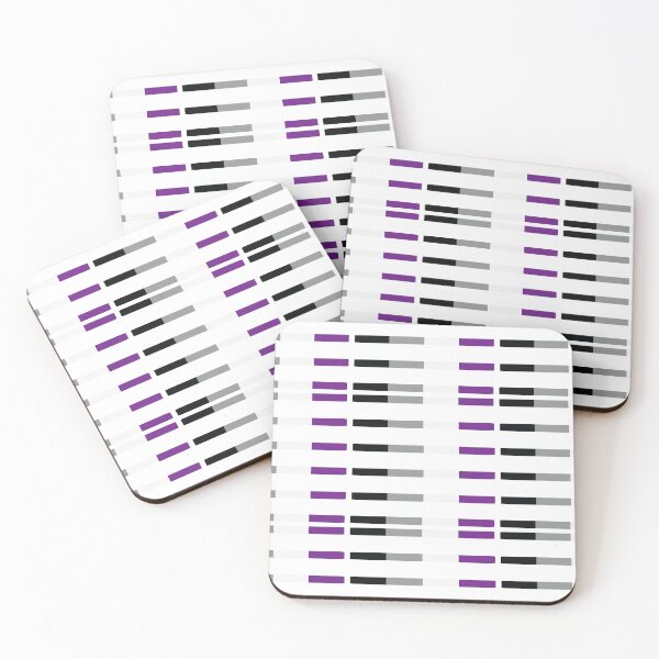 Item preview, Asexual Pride Flag Bar Line designed and sold by TackyTime.