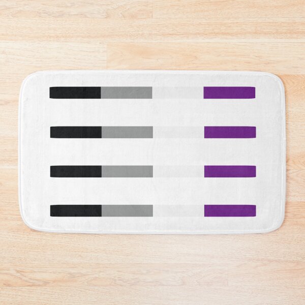 Item preview, Asexual Pride Flag Bar Line designed and sold by TackyTime.