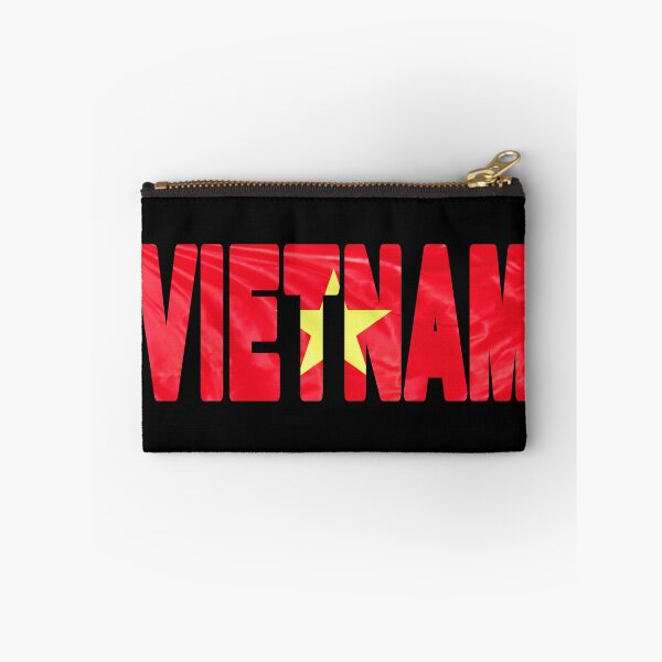 Item preview, VIETNAM - Flag Flying in Wind cut to Letters Souvenir Sticker Shirt designed and sold by Adam Gormley.