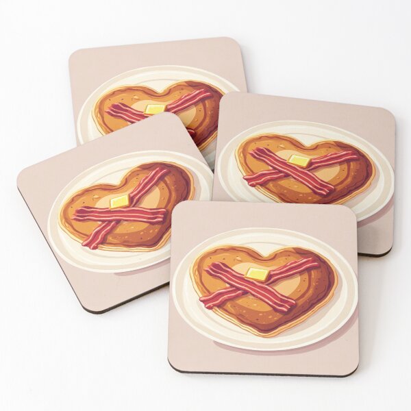 Item preview, Heart Pancake Breakfast - Valentines Day 2026 designed and sold by SuperVenus.
