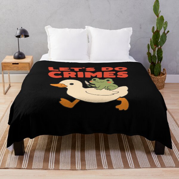 Item preview, Let's Do Crimes Funny Frog designed and sold by NQArtist.
