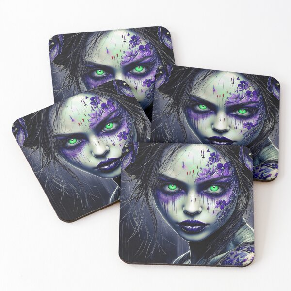 Item preview, Dripping with Violet Florals designed and sold by Insomnia Art Designs.