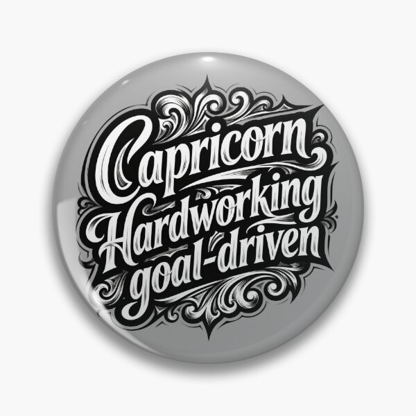 Item preview, Capricorn – Hardworking and Goal-Driven designed and sold by TaiyoDigital36.