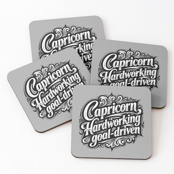 Item preview, Capricorn – Hardworking and Goal-Driven designed and sold by TaiyoDigital36.