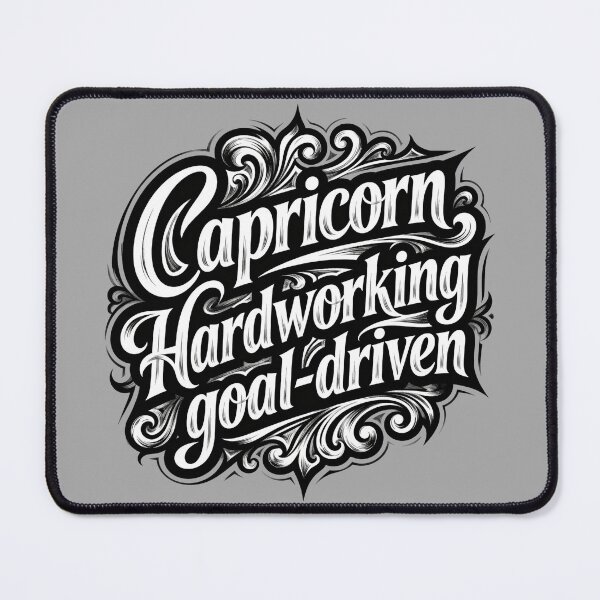 Item preview, Capricorn – Hardworking and Goal-Driven designed and sold by TaiyoDigital36.