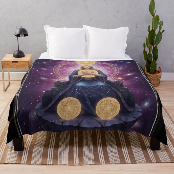Item preview, Four of Pentacles - Cosmic Tarot Edition designed and sold by KYOFRAME.