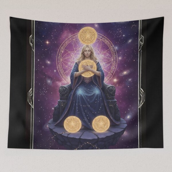 Item preview, Four of Pentacles - Cosmic Tarot Edition designed and sold by KYOFRAME.