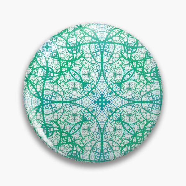 Item preview, Blue and Green Mosaic  designed and sold by lifeinpinkcrochet.