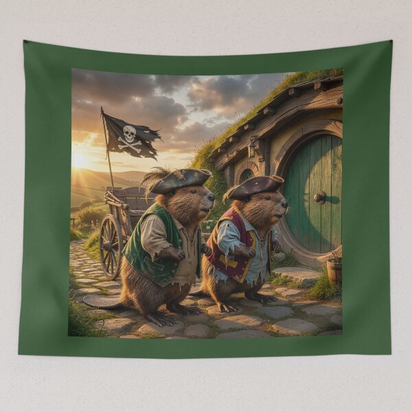 Item preview, Beaver Land Pirates Invade the Shire designed and sold by Tridentulus.