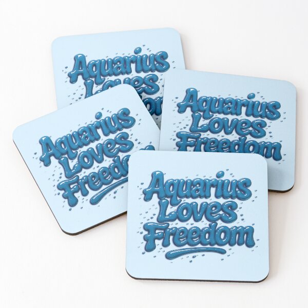 Item preview, Aquarius Loves Freedom designed and sold by TaiyoDigital36.