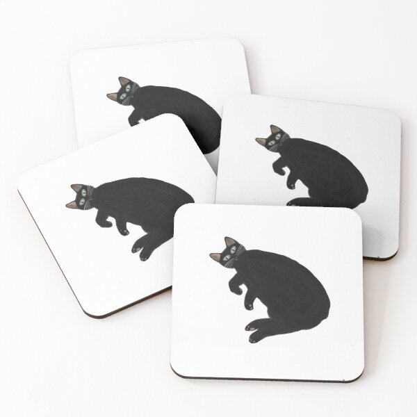 Item preview, Relaxed Black Cat designed and sold by rkhaity.