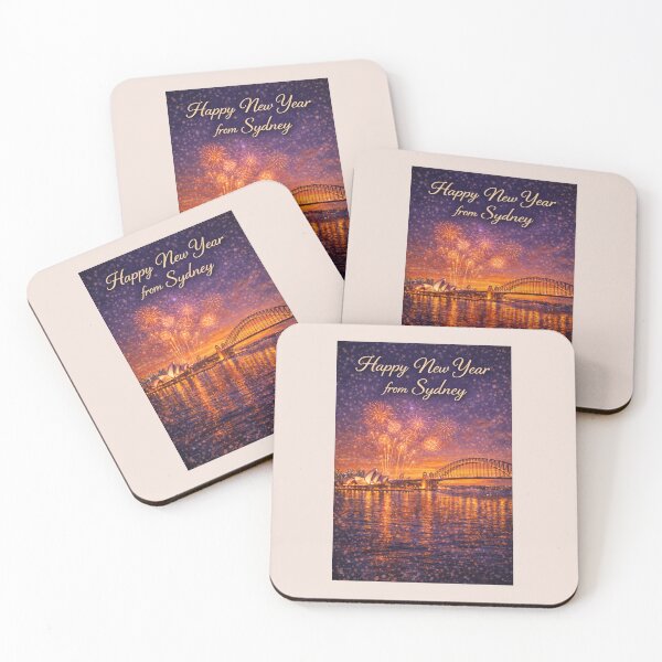 Item preview, Happy New Year from Sydney designed and sold by Novel Works Studio.