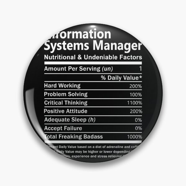 Artikelvorschau, Informationssystemmanager entworfen und verkauft von YungMcIlwain.