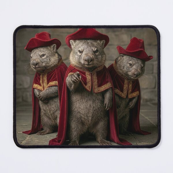 Item preview, No One Expects the Wombat Inquisition designed and sold by Tridentulus.