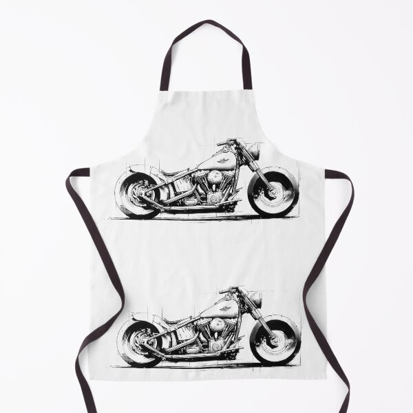 Item preview, Custom Chopper Motorcycle Sketch designed and sold by HoskingInd.
