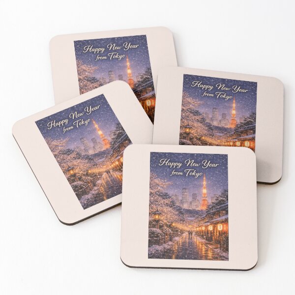 Item preview, Happy New Year from Tokyo designed and sold by Novel Works Studio.