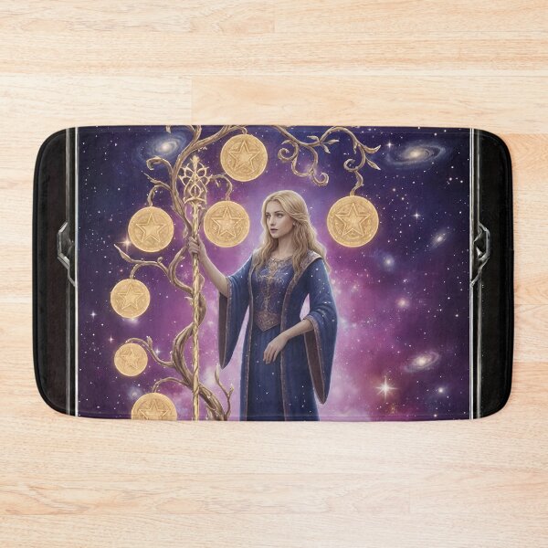 Item preview, Seven of Pentacles - Cosmic Tarot Edition designed and sold by KYOFRAME.