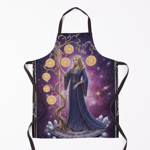 Item preview, Seven of Pentacles - Cosmic Tarot Edition designed and sold by KYOFRAME.