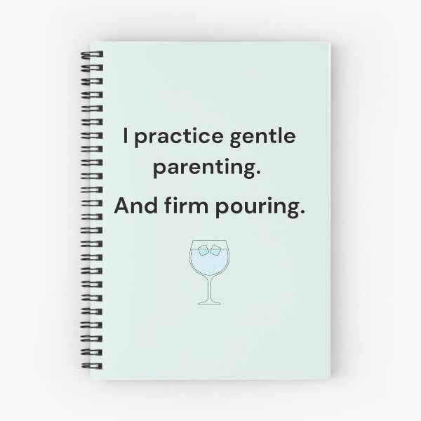 Item preview, Gentle Parenting, Firm Pouring Quote designed and sold by MadeInNapTime.