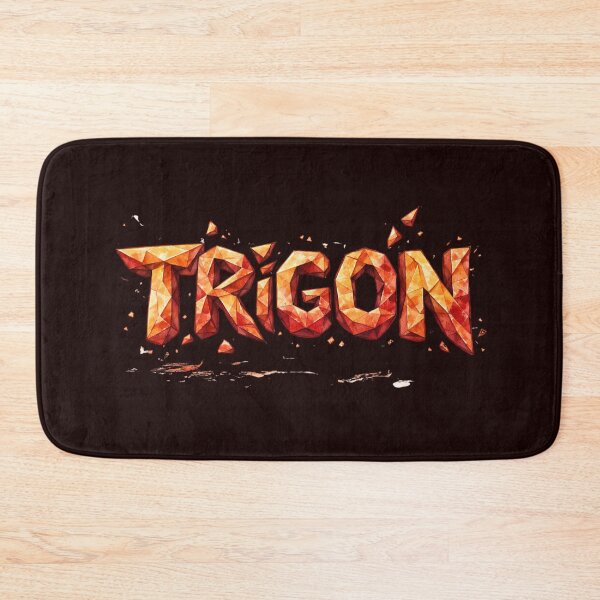 Item preview, Trigon: Triangle Text designed and sold by inspired-works.