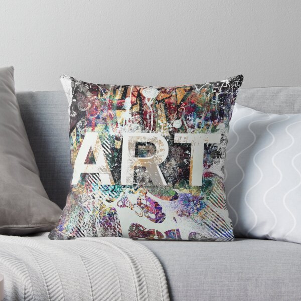 Graffiti is Art Throw Pillow