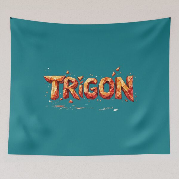 Item preview, Trigon: Triangle Text designed and sold by inspired-works.