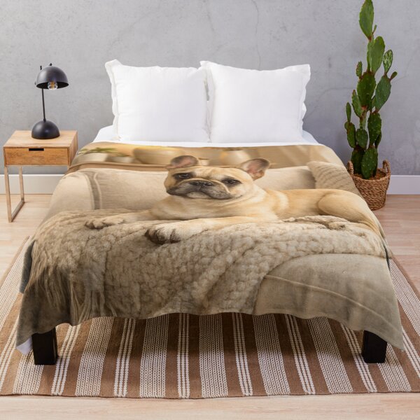 Item preview, Cozy French Bulldog Home Decor Art designed and sold by ezsketch25.
