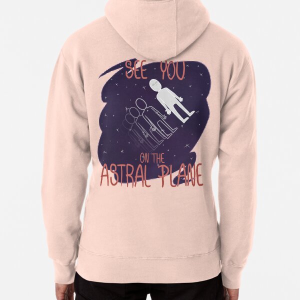 Pink astral planes discount hoodie