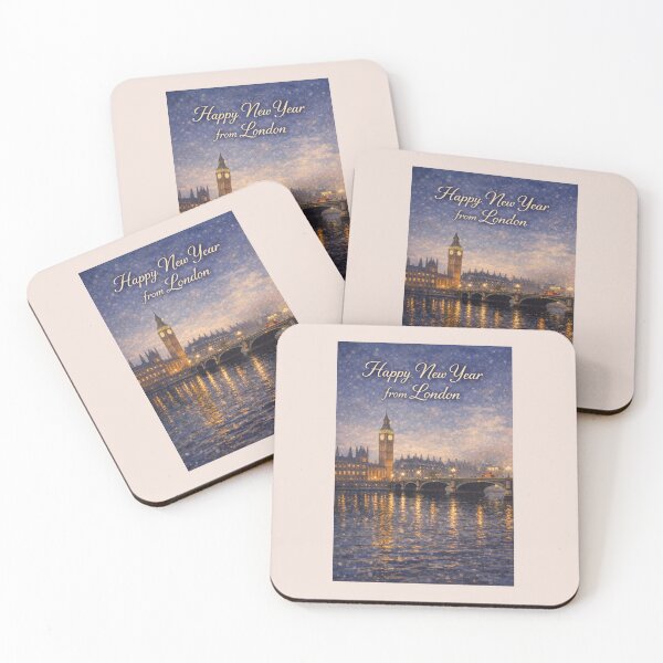 Item preview, Happy New Year from London designed and sold by Novel Works Studio.