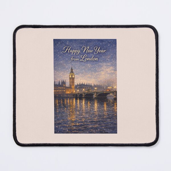 Item preview, Happy New Year from London designed and sold by Novel Works Studio.