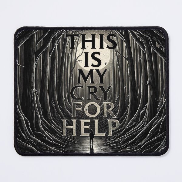 Item preview, This Is My Cry for Help designed and sold by Insomnia Art Designs.