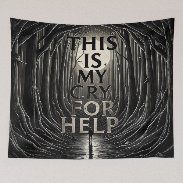 Item preview, This Is My Cry for Help designed and sold by Insomnia Art Designs.