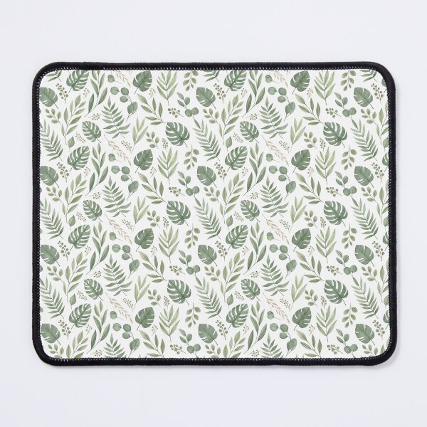Item preview, Elegant Botanical Watercolor Pattern with Natural and Fresh Green Leaves designed and sold by jelypop.