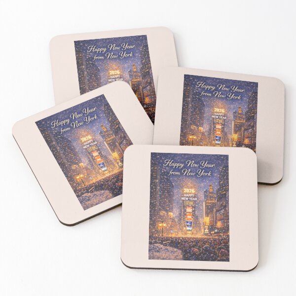 Item preview, Happy New Year from Times Square • 2026 designed and sold by Novel Works Studio.