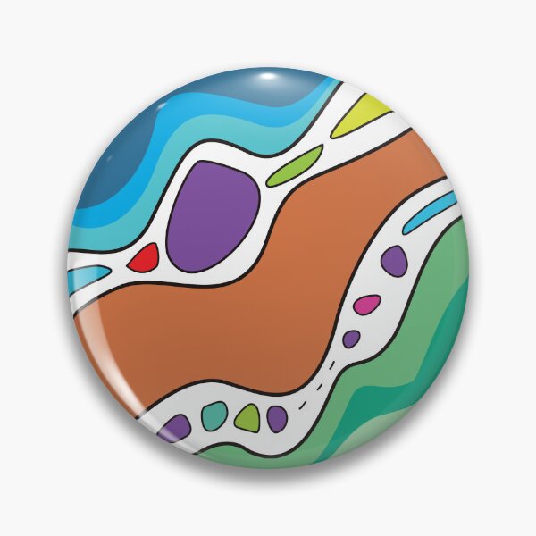 Item preview, Abstract waves and stones designed and sold by CinKim.