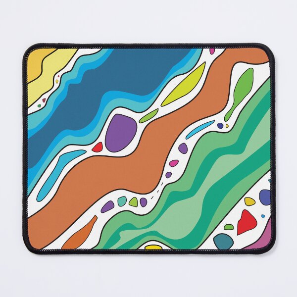 Item preview, Abstract waves and stones designed and sold by CinKim.