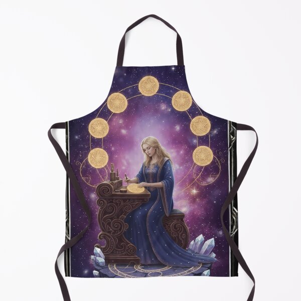 Item preview, Eight of Pentacles - Cosmic Tarot Edition designed and sold by KYOFRAME.