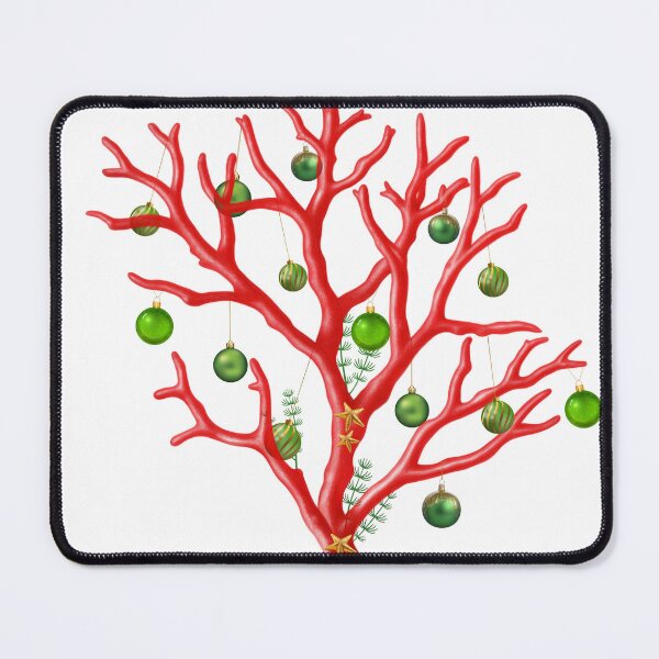 Item preview, Red coral christmas on the reef designed and sold by thefrenchyviet.