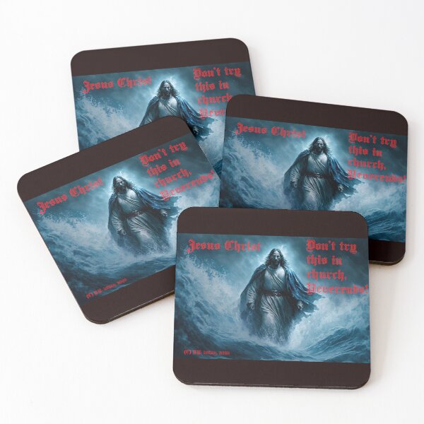 Item preview, Jesus Christ-Don't Try This In Church designed and sold by Radicomics.