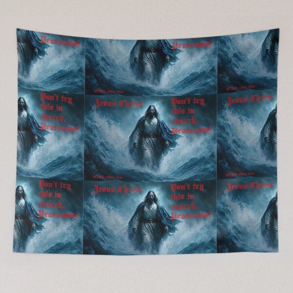 Item preview, Jesus Christ-Don't Try This In Church designed and sold by Radicomics.