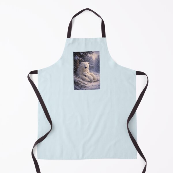 Item preview, Gentle Guardians — Polar Bear and Cub | Northern Forest Magic designed and sold by Novel Works Studio.