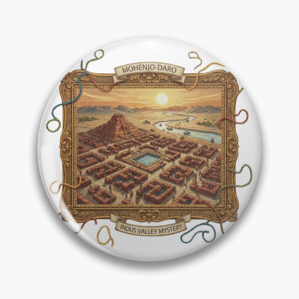Item preview, Mohenjo-Daro: Indus Valley Civilization Mystery Ancient City Art designed and sold by Gurjeetpixelart.