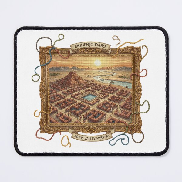 Item preview, Mohenjo-Daro: Indus Valley Civilization Mystery Ancient City Art designed and sold by Gurjeetpixelart.