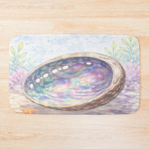 Item preview, Coastal Abalone Shell – Soft Watercolour Illustration designed and sold by inspired-works.